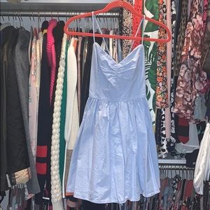 American Apparel blue denim sundress small
